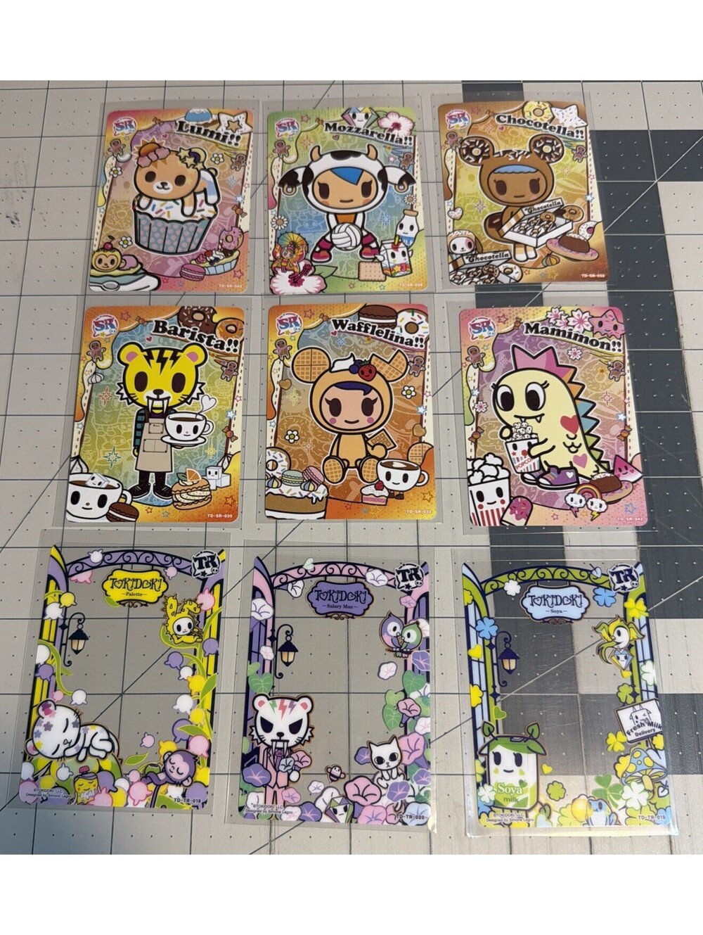 Tokidoki Wonder Voyage (2025 KAYOU) Lot of 9 Trading Cards